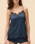 Top Violett SATIN SECRETS SIMONE PÉRÈLE